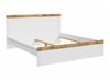 Bed Sonsoru 115 (Wit + Glanzend wit + Wotan eik)