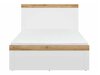 Cama Sonsoru 115 (Blanco + Blanco brillante + Roble wotan)