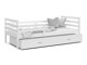 Bed Aurora 130 (Wit)