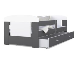 Lit Tentive 100 (Gris + Blanc)