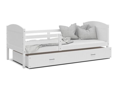 Voodi Aurora 128 (Valge)