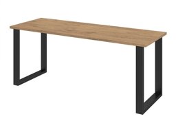 Table Tucson 138 (Chêne lancelot + Noir)