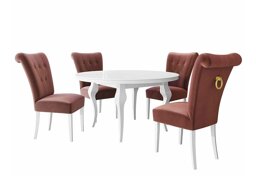 Set de mese Racine 143 (Alb + Magic Velvet 2258)