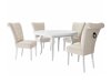 Spisestuesæt Racine 143 (Hvid + Magic Velvet 2250)
