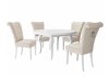 Spisestuesæt Racine 143 (Hvid + Magic Velvet 2250)