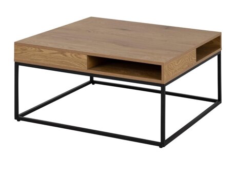 Mesa de centro Norsica 477 (Roble salvaje + Negro)