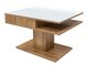 Sofabord Boston 208 (Wotan eg + Hvid)