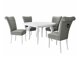 Spisestuesæt Racine 142 (Sort)