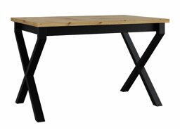 Tafel Victorville 300 (Artisan eiken + Zwart)