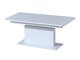 Transformeerbare salontafel Ogden 158 (Glanzend wit + Wit)