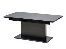 Transformeerbare salontafel Ogden 158 (Glanzend zwart + Zwart)
