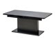Transformeerbare salontafel Ogden 158 (Glanzend zwart + Zwart)
