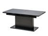 Transformeerbare salontafel Ogden 158 (Glanzend zwart + Zwart)