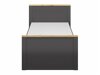 Bed Sordoro 132 (Grafiet + Artisan eiken)