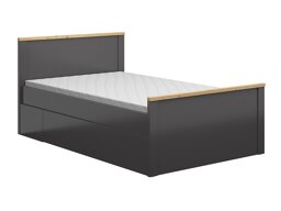 Bed Sordoro 132 (Grafiet + Artisan eiken)