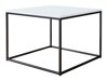 Salontafel Germantown 105 (Matzwart + Glanzend wit)