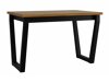 Table Victorville 301 (Noir + Grandson chêne)