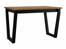 Tafel Victorville 301 (Zwart + Kleinzoon eik)