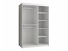 Kledingkast Hartford 398 (Wit)