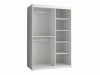 Kledingkast Hartford 398 (Zwart)