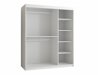 Kledingkast Hartford 399 (Zwart)