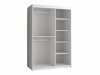Kledingkast Hartford 401 (Zwart)