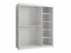 Kledingkast Hartford 402 (Zwart)