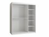 Riidekapp Hartford 402 (Valge)