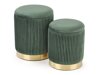 Set poefs Houston 1153 (Donkergroen)