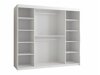 Kledingkast Hartford 403 (Zwart)