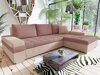 Ъглов диван Comfivo Olivetum I (Uttario Velvet 2956 + Uttario Velvet 2955)