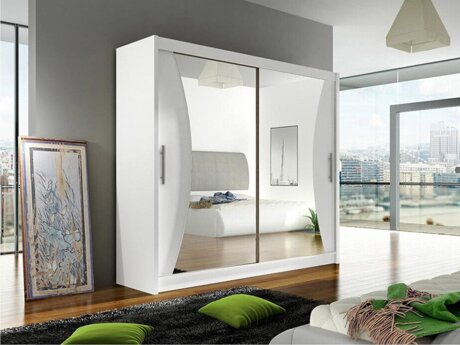 Kledingkast Closico Pallor V (Wit)