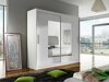 Kledingkast Closico Pallor VII (Wit)
