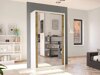 Kledingkast Closico Structor VII (Wit + Artisan eiken)
