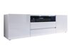 TV-meubel Ager (Wit + Glanzend wit)