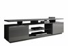 TV-meubel Figura (Grijs + Grijs met glans)