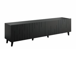 TV-meubel Charlotte 176 (Zwart)