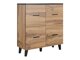 Bufet Larfloi 105 (Stejar Wotan + Negru)