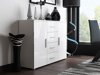 Ladekast Charlotte 118 (Wit + Glanzend wit)