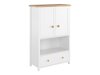 Ladekast Romelbo 144 (Wit + Eiken)