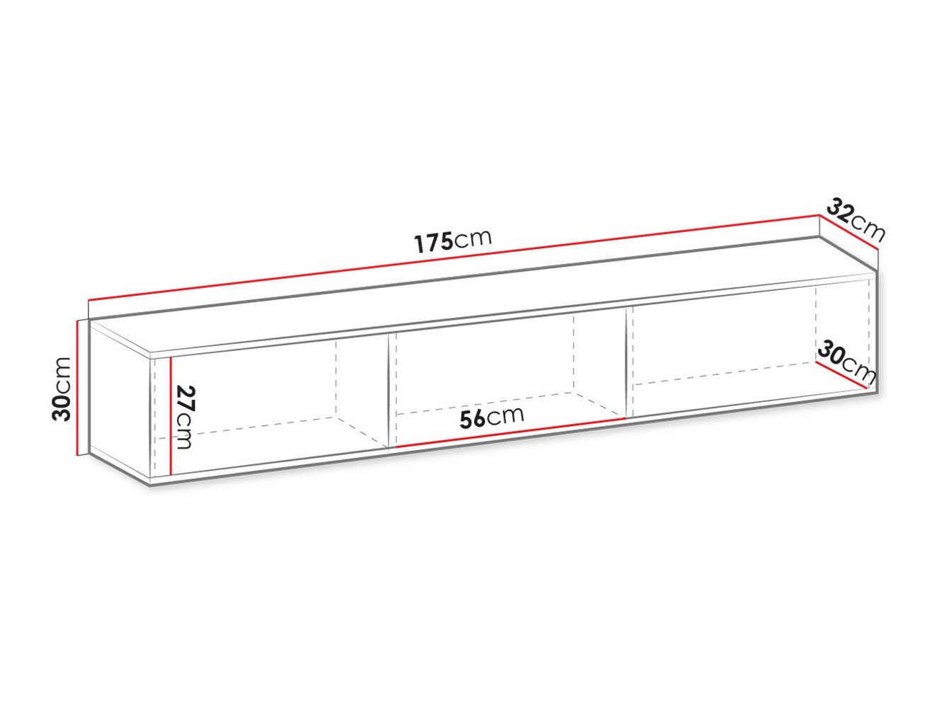 TV-bord Felduno 100 (Fløde + Gylden)