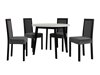 Set de mese Victorville 256 (Alb + Negru)