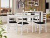 Eetkamerset Victorville 261 (Wit)