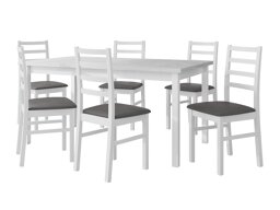 Eetkamerset Victorville 261 (Wit)