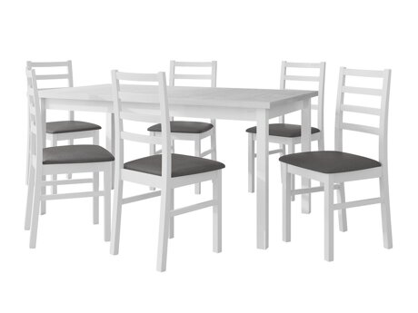 Eetkamerset Victorville 261 (Wit)