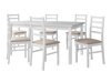 Eetkamerset Victorville 261 (Wit)