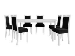 Eetkamerset Victorville 262 (Wit)