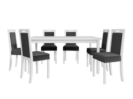 Eetkamerset Victorville 262 (Wit)