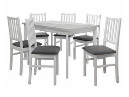 Eetkamerset Victorville 264 (Wit)
