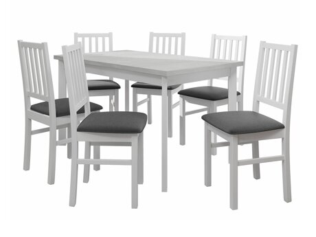 Eetkamerset Victorville 264 (Wit)